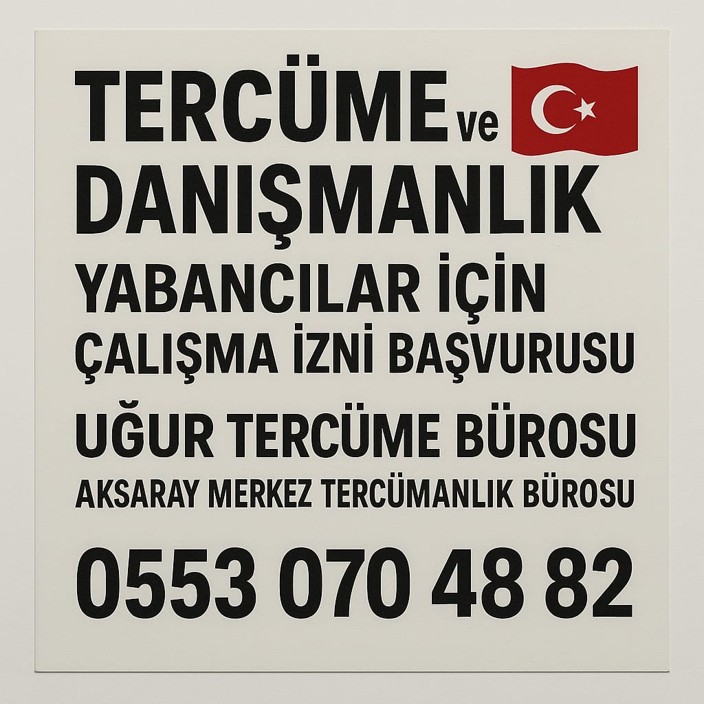 Aksaray Tercümanlık Bürosu