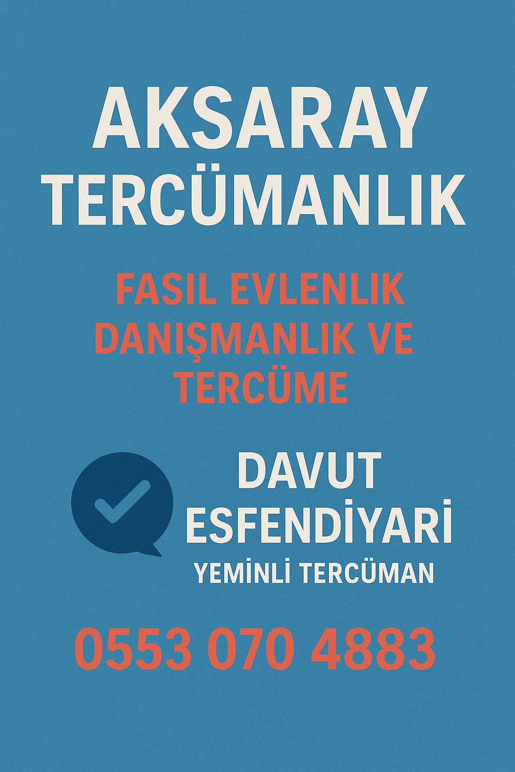 Aksaray Tercümanlık Bürosu